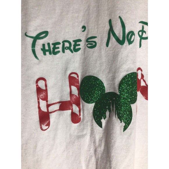 Disney Mickey Mouse No Place Like Home Christmas 3XL Quarter Sleeve T-Shirt - Picture 5 of 16